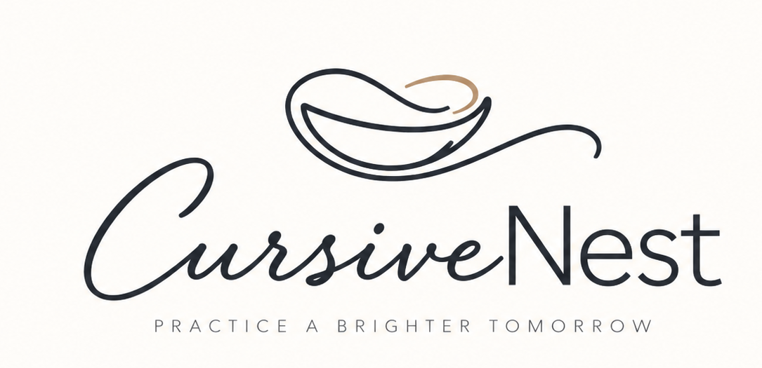 CursiveNest — Practice a brighter tomorrow